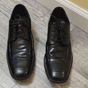 Reaction Kenneth Cole Black Men's Settle Oxfords